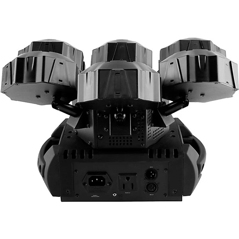 CHAUVET DJ Helicopter Q6 Multi Effect RGBW LED Beam, SMD Strobe and Laser with Rotating Base