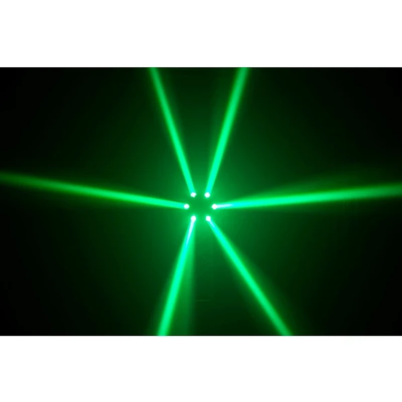 CHAUVET DJ Helicopter Q6 Multi Effect RGBW LED Beam, SMD Strobe and Laser with Rotating Base