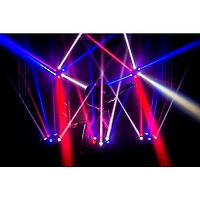 CHAUVET DJ Helicopter Q6 Multi Effect RGBW LED Beam, SMD Strobe and Laser with Rotating Base