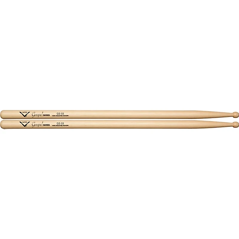 Vater Gospel 5B Drum Sticks - Buy 3, Get 1 Free Wood