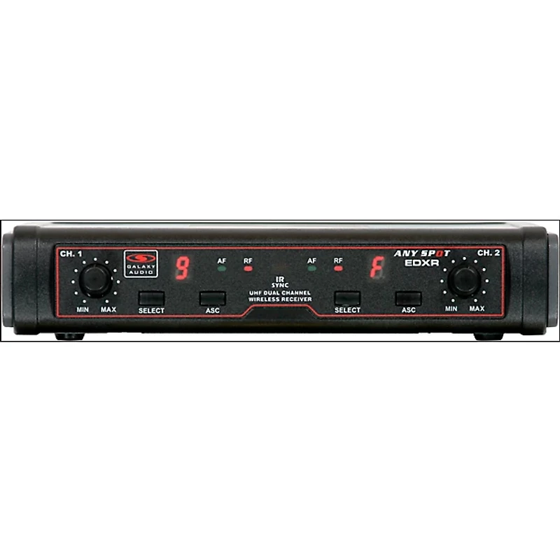 Galaxy Audio EDXR/HHBPV Dual-Channel Wireless Handheld and Lavalier System