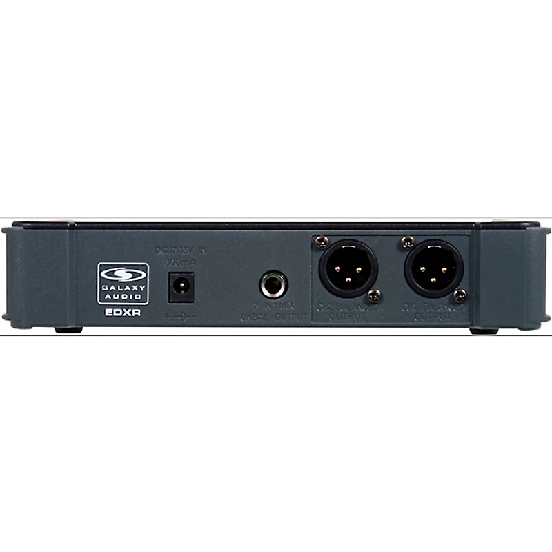 Galaxy Audio EDXR/HHBPS Dual-Channel Wireless Handheld and Headset System