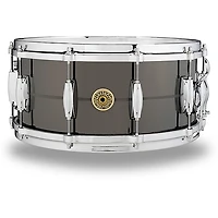 Gretsch Drums USA Solid Steel Snare Drum 14 x 6.5 in. Black Chrome