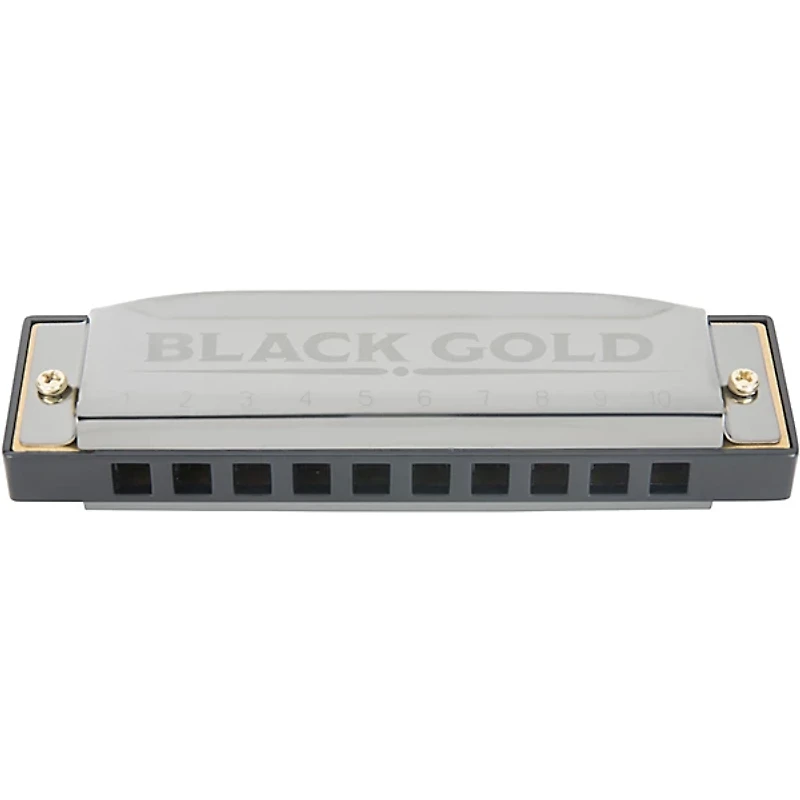 Silver Creek Black Gold Harmonica 3 Pack - Keys A,C and G