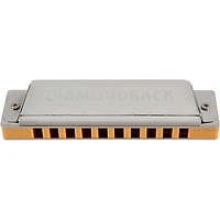 Silver Creek Diamondback Harmonica 3 Pack - Keys A, C and G