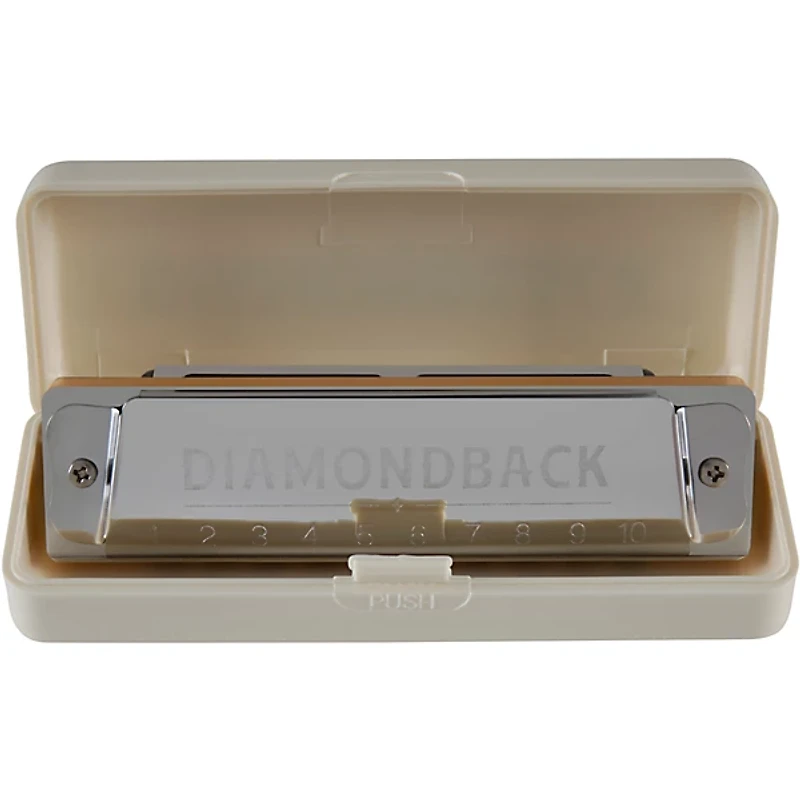 Silver Creek Diamondback Harmonica 3 Pack - Keys A, C and G