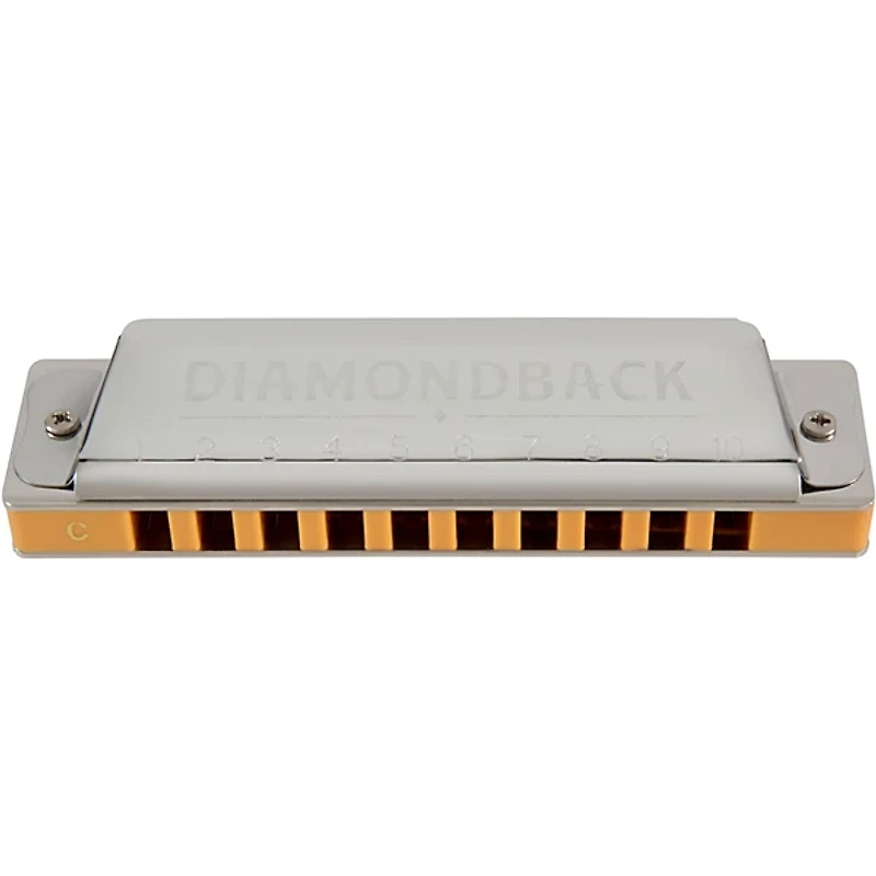 Silver Creek Diamondback Harmonica 3 Pack - Keys A, C and G
