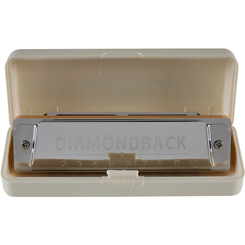 Silver Creek Diamondback Harmonica 3 Pack - Keys A, C and G