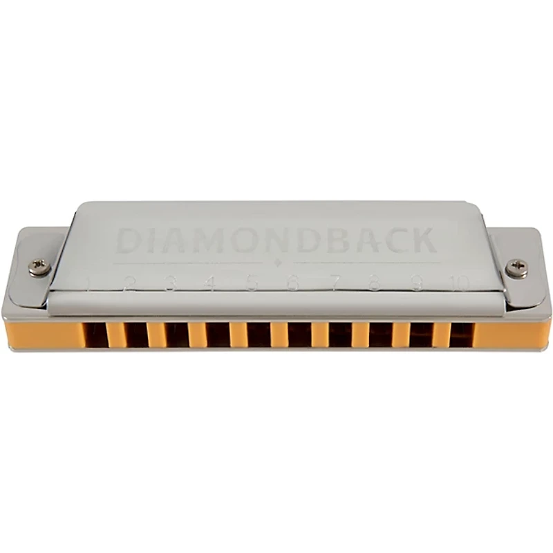 Silver Creek Diamondback Harmonica 3 Pack - Keys A, C and G