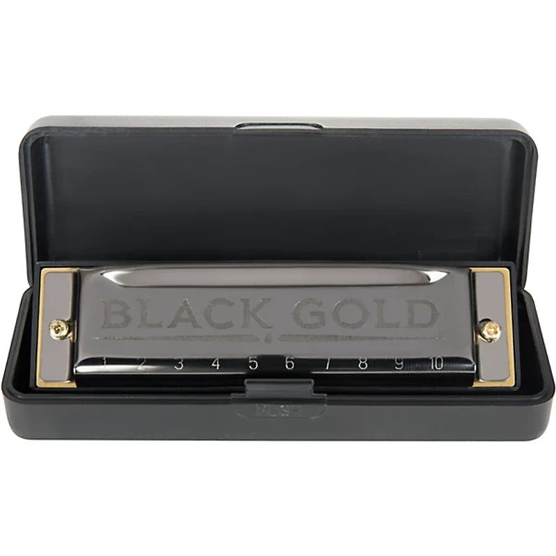 Silver Creek Black Gold Harmonica 5 Pack - Keys of A, C, D, E and G