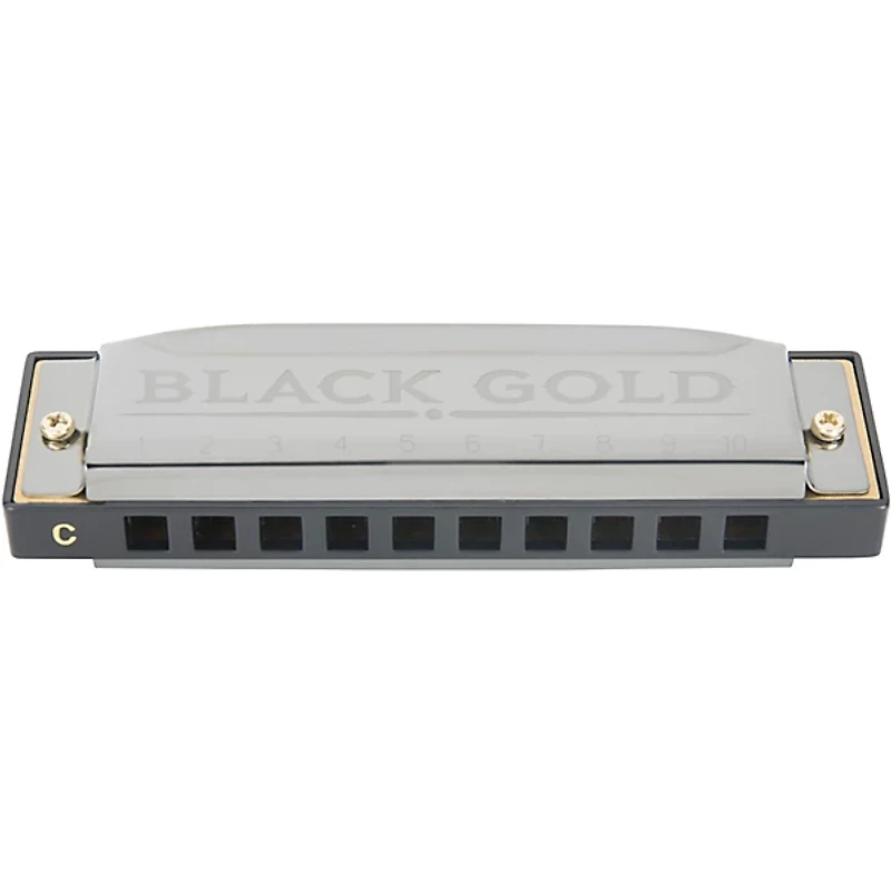 Silver Creek Black Gold Harmonica 5 Pack - Keys of A, C, D, E and G