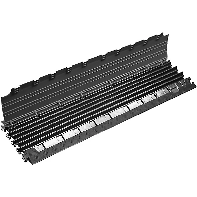 Defender Defender 85150BLK Defender "NANO" Cable Protector / 6-channel / Indoor-Outdoor / BLACK 3 ft. Black