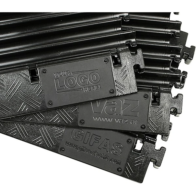 Defender Defender 85150BLK Defender "NANO" Cable Protector / 6-channel / Indoor-Outdoor / BLACK 3 ft. Black