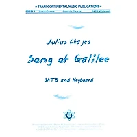 Transcontinental Music Song of Galilee SATB composed by Julius Chajes