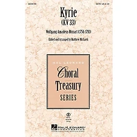Hal Leonard Kyrie (KV33) SATB arranged by Matthew Michaels