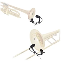 Audio-Technica ATM350U Cardioid Condenser Instrument Microphone with Universal Clip-on Mounting System (5" Gooseneck)