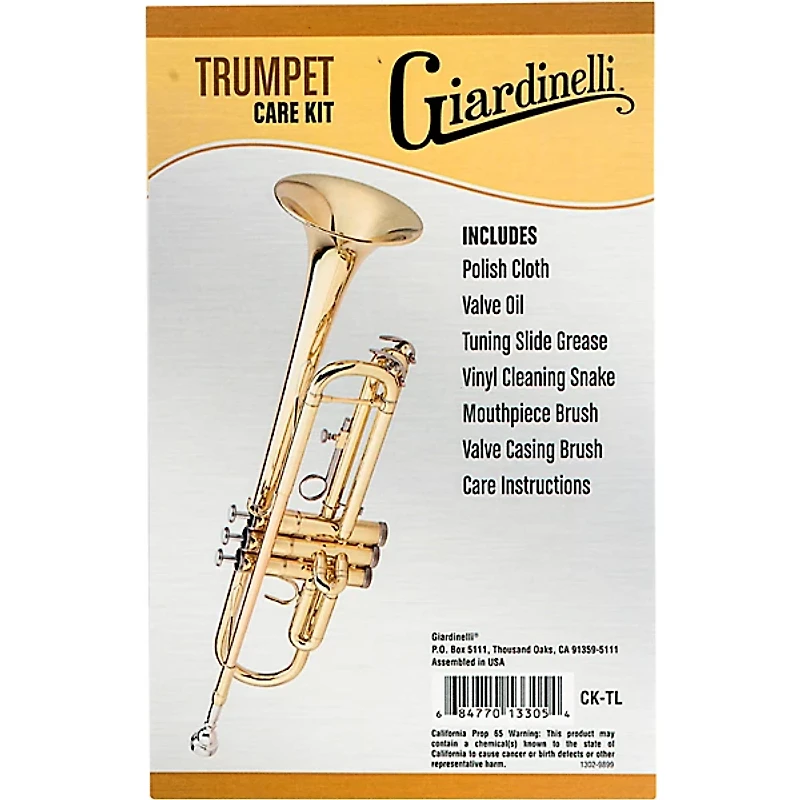 Giardinelli Trumpet Care Kit