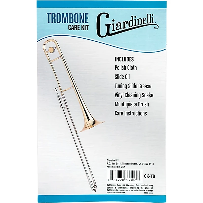 Giardinelli Trombone Care Kit