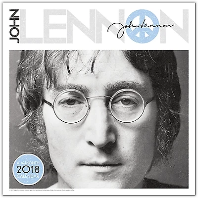 Browntrout Publishing John Lennon 2018 Wall Calendar