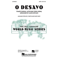 Hal Leonard O Desayo 2-Part Arranged by Mark Brymer