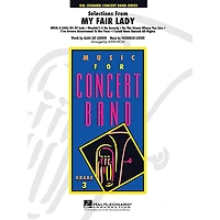 Hal Leonard Selections From My Fair Lady Full Score Concert Band