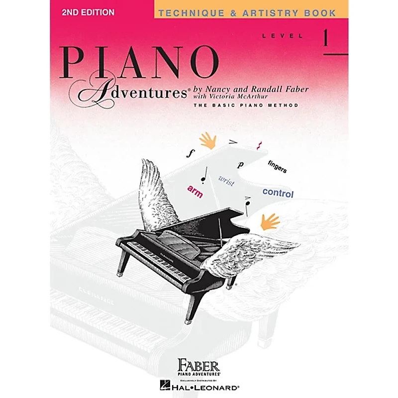 Faber Piano Adventures Level 1 - Technique & Artistry Book - Original Edition Faber Piano Adventures Book by Nancy Faber