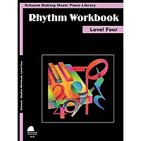 SCHAUM Rhythm Workbook (Level 4) Educational Piano Book by Wesley Schaum (Level Inter)