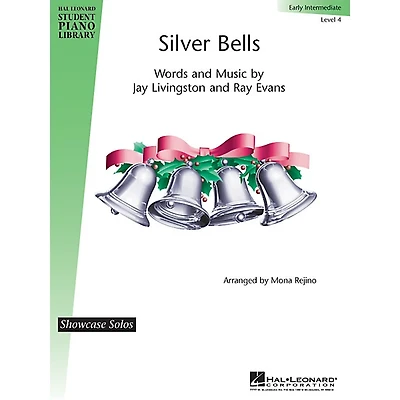 Hal Leonard Silver Bells Piano Library Series by Jay Livingston (Level Early Inter)