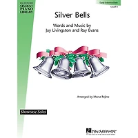 Hal Leonard Silver Bells Piano Library Series by Jay Livingston (Level Early Inter)