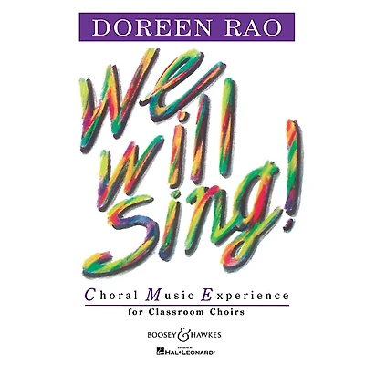 Boosey and Hawkes We Will Sing! (Performance Cassette) Composed by Doreen Rao