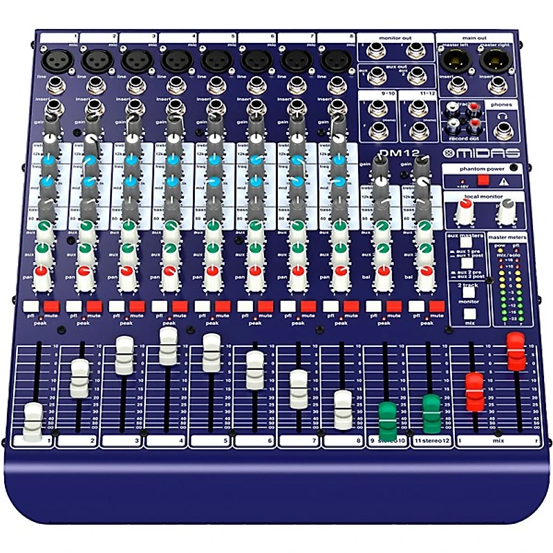Midas DM12 12-Channel Analog Mixer