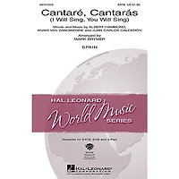 Hal Leonard Cantare, Cantaras (I Will Sing, You Will Sing) 2-Part Arranged by Mark Brymer
