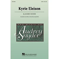 Hal Leonard Kyrie Eleison 3-Part Mixed Composed by Audrey Snyder