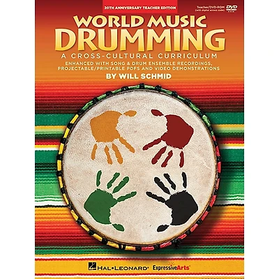 Hal Leonard World Music Drumming: Teacher/DVD-ROM (20th Anniversary Edition) TEA/DVD-ROM