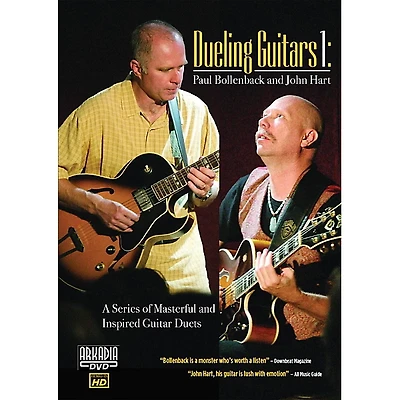 Hal Leonard Dueling Guitars 1 - Paul Bollenback & John Hart DVD Series DVD Performed by Paul Bollenback