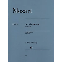 G. Henle Verlag String Quintets - Volume II (Parts) Henle Music Folios Series Softcover by Wolfgang Amadeus Mozart