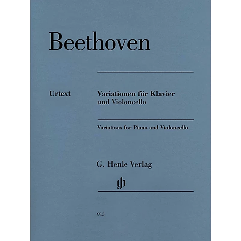 G. Henle Verlag Variations for Piano and Violoncello Henle Music by Beethoven Edited by Jens Dufner