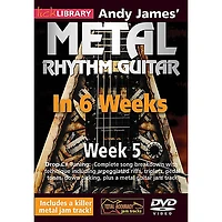 Licklibrary Andy James' Metal Rhythm Guitar in 6 Weeks (Week 5) Lick Library Series DVD Performed by Andy James