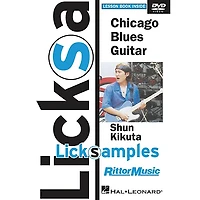 Rittor Music Chicago Blues Guitar (LickSamples) Instructional/Guitar/DVD Series DVD Written by Shun Kikuta