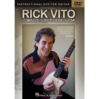Hal Leonard Rick Vito - Complete Guide to Slide Guitar Instructional/Guitar/DVD Series DVD Performed by Rick Vito