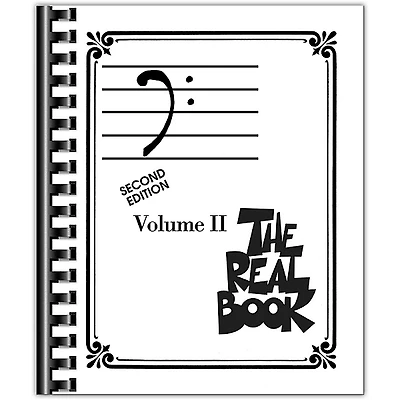 Hal Leonard The Real Book Volume 2 - C Edition Bass Clef Edition