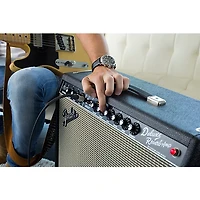 Fender '64 Custom Deluxe Reverb 20W 1x12 Tube Guitar Combo Amp - Black