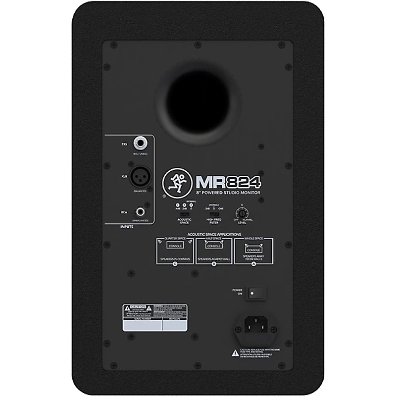 Mackie MR824 8" Powered Studio Monitor (Each)