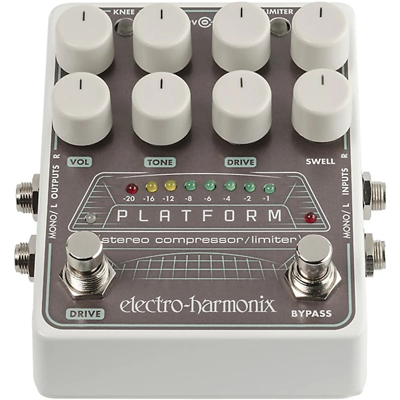 Electro-Harmonix Platform Stereo Compressor/Limiter Pedal