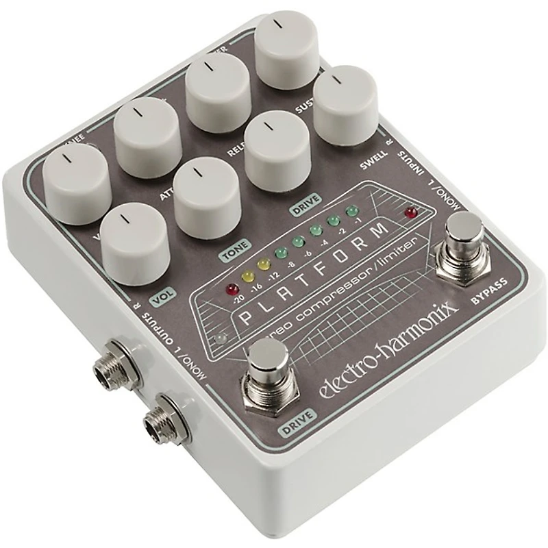 Electro-Harmonix Platform Stereo Compressor/Limiter Pedal