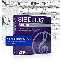 Avid Sibelius Ultimate NEW 1-Year Subscription with Updates + Support (Download)