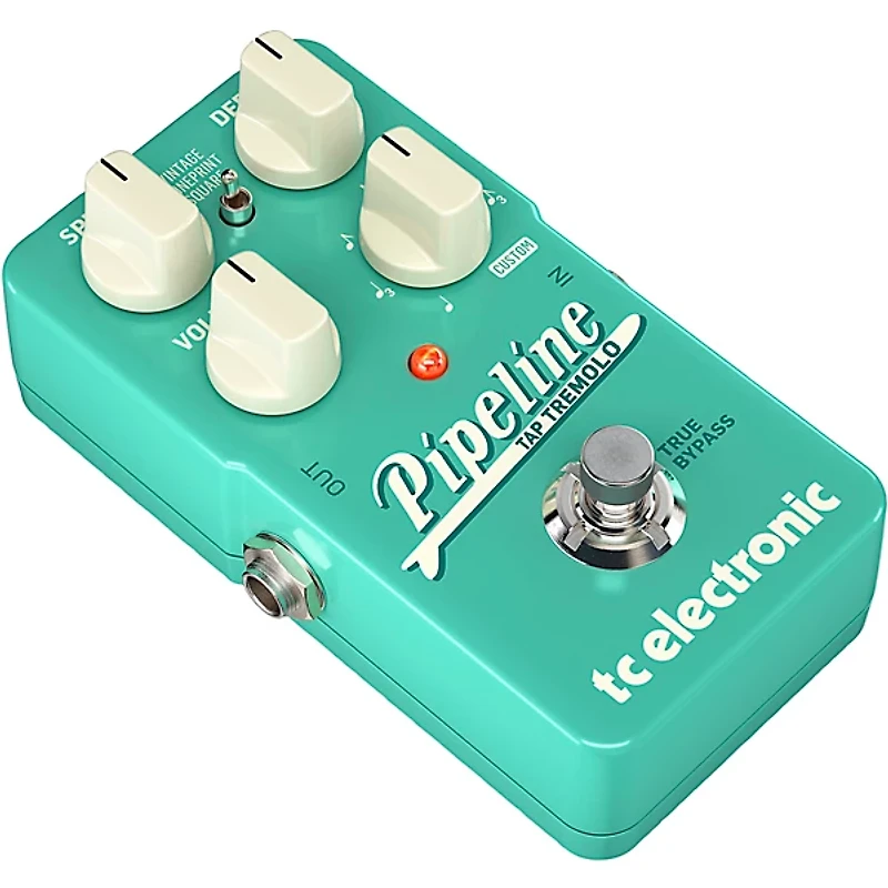 TC Electronic Pipeline Tap Tremolo Effects Pedal