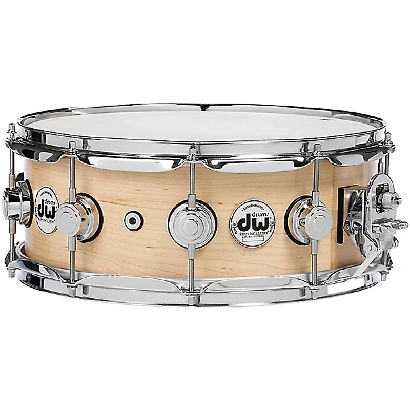 DW Collector's Series Satin Oil Snare Drum 14 x 5 in. Natural with Chrome Hardware