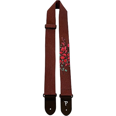 Perri's Cotton Guitar Strap With Screen Printed Design