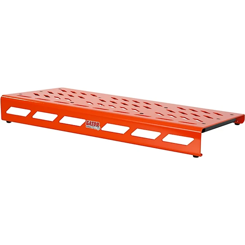 Gator Orange Aluminum Pedalboard XL with Carry Bag